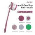 Electric Body Cleansing Brush – 5-in-1 Waterproof Shower Tool