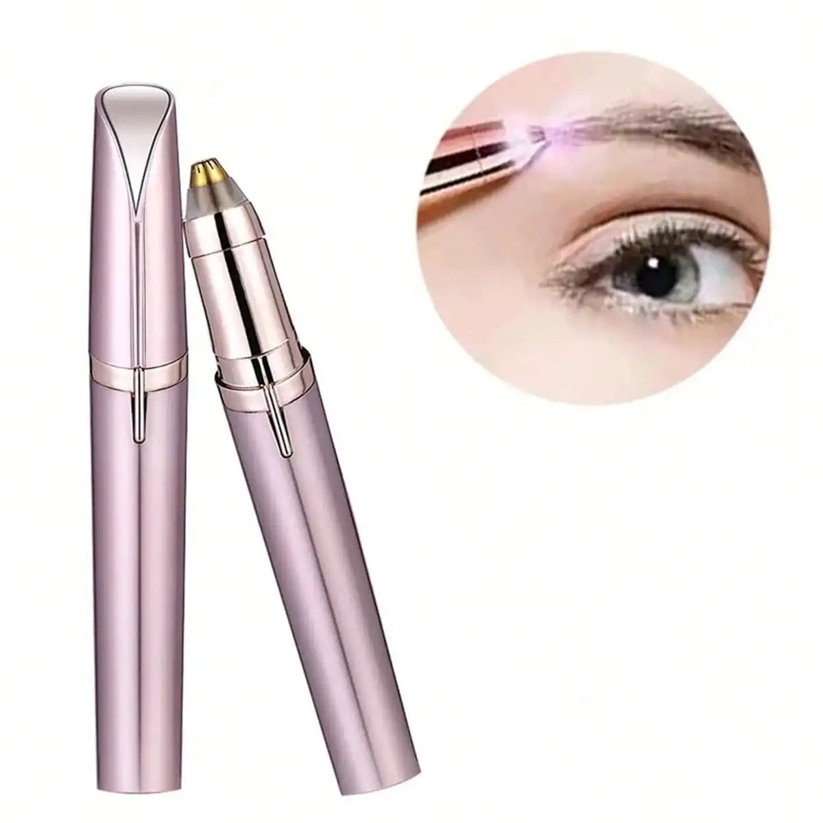 Precision Electric Eyebrow Trimmer – Gentle Facial Hair Remover