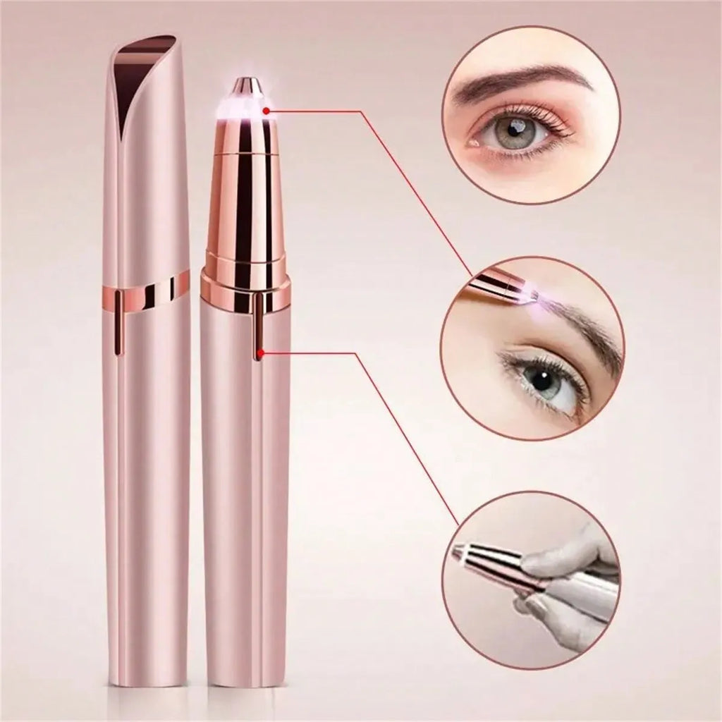 Precision Electric Eyebrow Trimmer – Gentle Facial Hair Remover