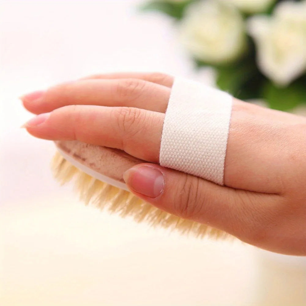 Natural Bristle Body Brush – Wet & Dry Spa Care Tool