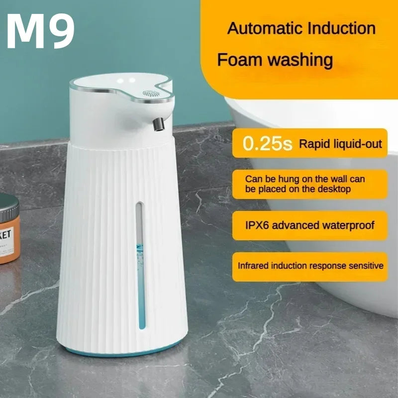 Touchless Foaming Soap Dispenser – Rechargeable 4-Level Design