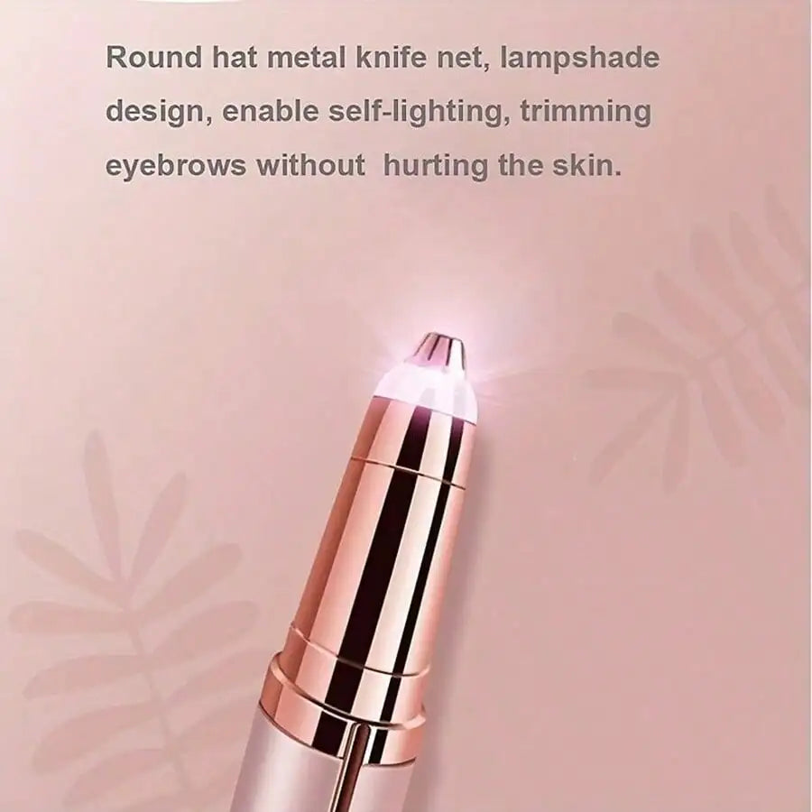 Precision Electric Eyebrow Trimmer – Gentle Facial Hair Remover