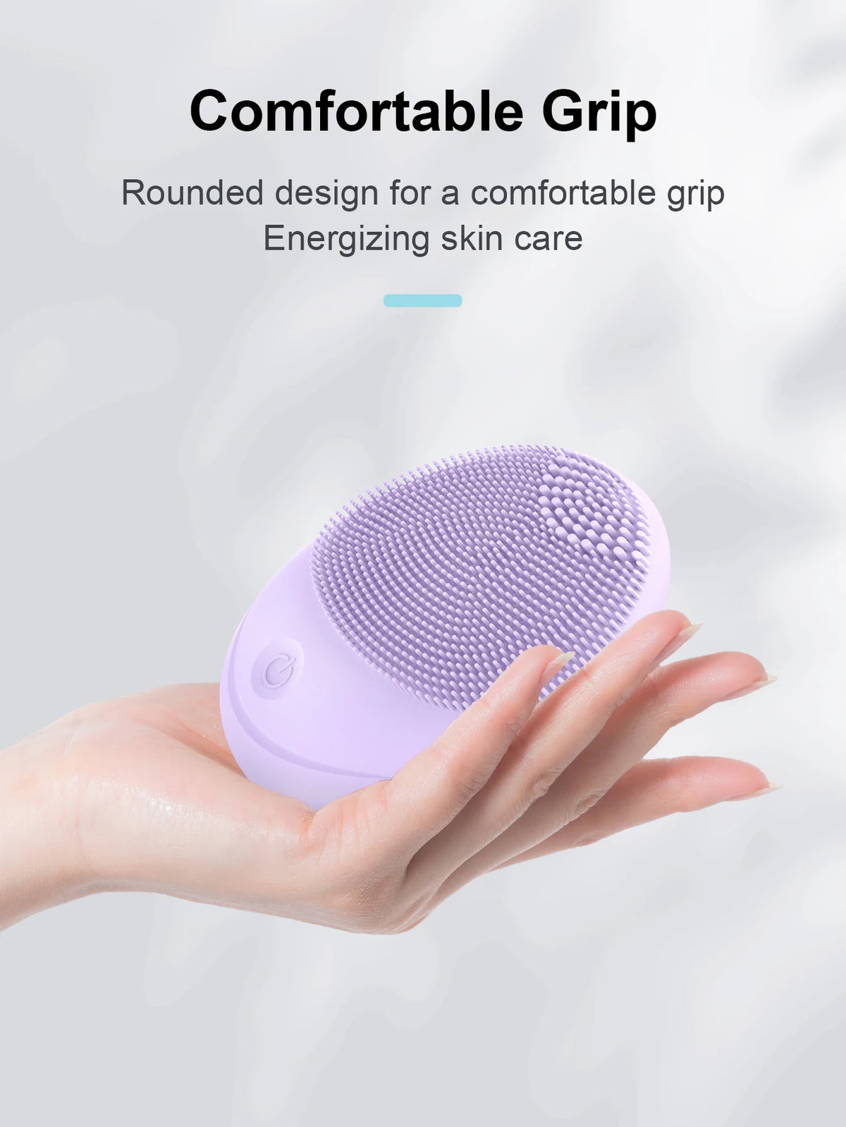 Escova Sônica de Limpeza Facial – Acessório de Silicone Macio para Limpeza Profunda